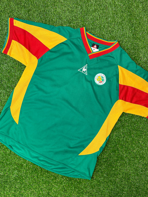 2002-03 Senegal football shirt made by Le Coq Sportif sized Large