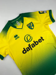 2019-20 Norwich City football shirt made by Errea size Small
