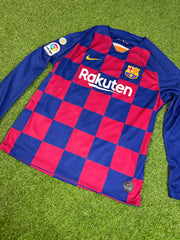 2019-20 Barcelona Football Shirt made by Nike Sized XL