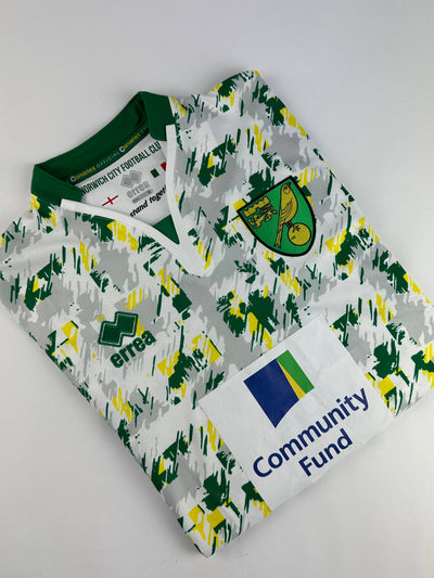 2016-17 Norwich City football shirt made by Errea size small