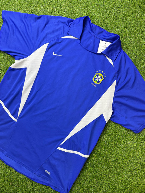 2002-04 Brazil Football Shirt (Medium)