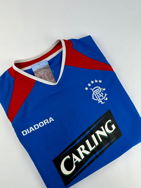 2003-05 Rangers football shirt made by Diadora size XL