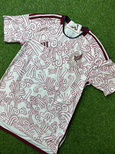 Mexico 2022 Adidas Heat RDY Football Shirt Sized Large