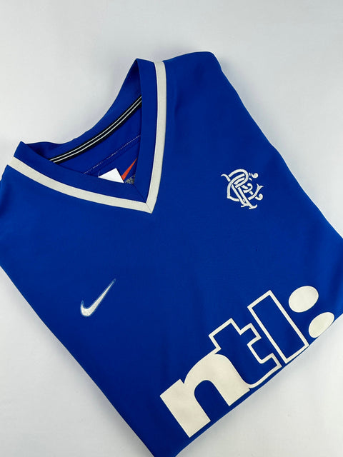 1999-01 Rangers football shirt made by Nike size XL