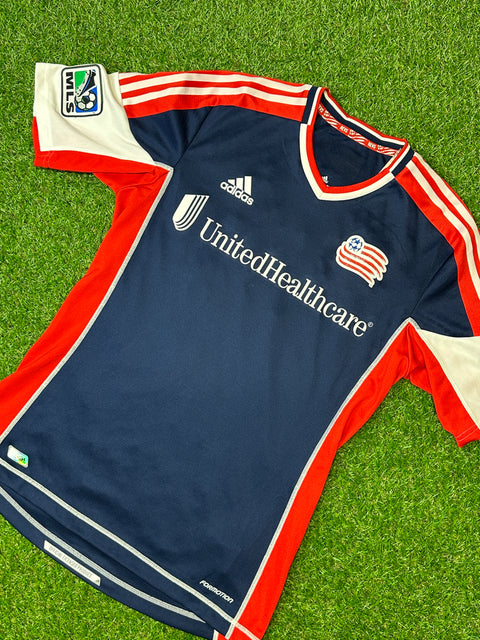 2012-13 New England Revolution football shirt made by Adidas size medium