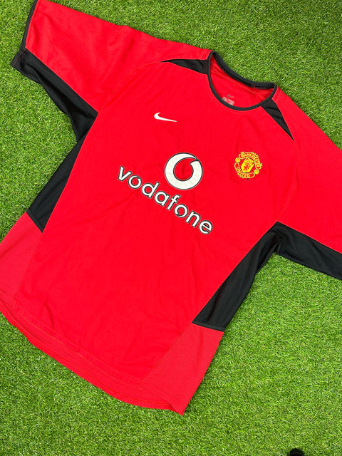 2002-04 Manchester United football shirt made by Nike sized Medium
