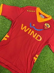 2011-12 AS Roma Football Shirt made by Kappa sized XL
