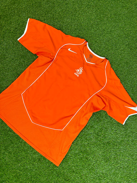 2004-06 Netherlands Football Shirt made by Nike Size Large