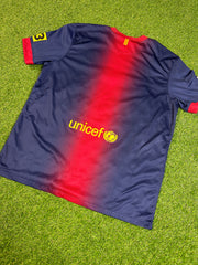 2012-13 Barcelona Football Shirt made by Nike Size Large
