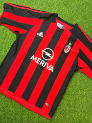 2003-04 AC Milan football shirt made by Adidas size medium