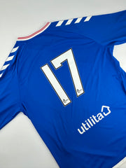 2019-20 Glasgow Rangers football shirt made by Hummel size XL
