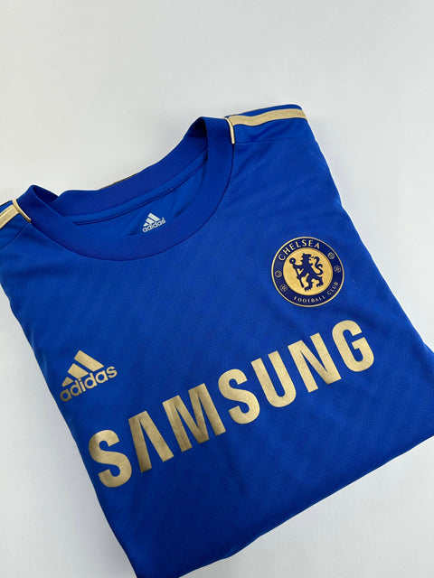 2012-13 Chelsea football shirt made by Adidas size XXL complete with David Luiz nameset.
