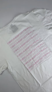 Classic outline colour tee created by Circa88 Football. A lightweight cotton garment available in various sizes.