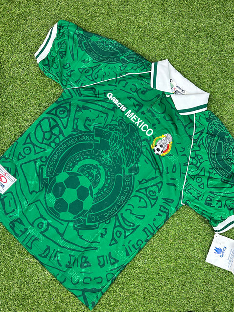 1999 Mexico Football Shirt made by Garcis available in multiple sizes