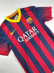 2013-14 Barcelona football shirt made by Nike available sized Small