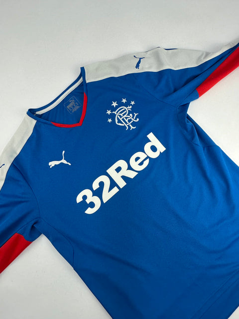 2015-16 Rangers football shirt made by Puma size medium