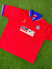1997-98 Chesterfield FC football shirt made by Superleague size XXL