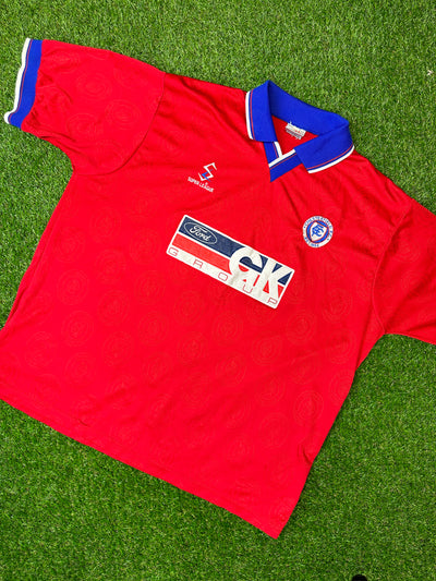 1997-98 Chesterfield FC football shirt made by Superleague size XXL