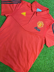 2020-21 Manchester United Polo Shirt made by Adidas available in various sizes