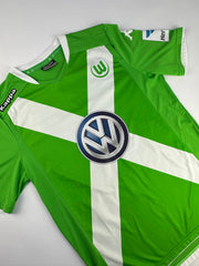 2014-15 Wolfsburg Football Shirt made by kappa size medium