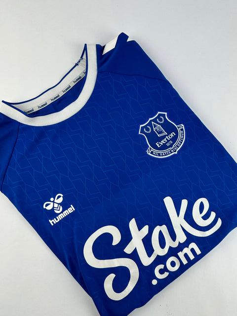2022-23 Everton Football Shirt made by Hummel size XL
