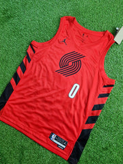 2023 Portland Trailblazers 'Lilliard' jersey made by Nike.