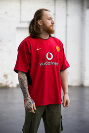 2002-04 Manchester United football shirt made by Nike