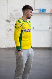2018-19 Norwich City Football Shirt made by Errea